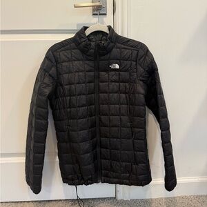 The North Face Women Quilted Black Puffer Jacket